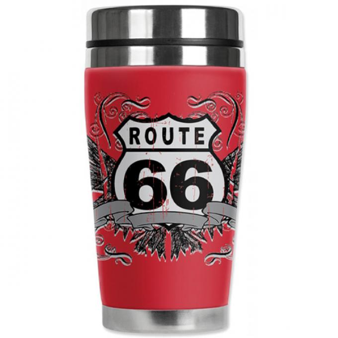 Mugzie® brand Travel Mug - Route 66