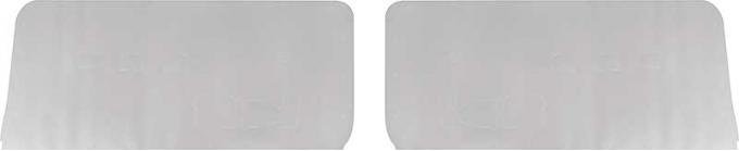 Camaro Door Panel Water Shields, Hardtop, Mylar, 1982-1992