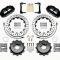 Wilwood Brakes Forged Narrow Superlite 4R Big Brake Rear Brake Kit For OE Parking Brake 140-12871-D