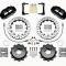 Wilwood Brakes 2008-2014 Subaru Impreza Forged Narrow Superlite 4R Big Brake Rear Brake Kit For OE Parking Brake 140-12877-D