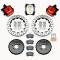 Wilwood Brakes 2000-2009 Honda S2000 Combination Parking Brake Caliper Rear Brake Kit 140-10310-DR