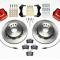 Wilwood Brakes Combination Parking Brake Caliper 1Pc Rotor Rear Brake Kit 140-12049-R