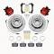 Wilwood Brakes Combination Parking Brake Caliper 1Pc Rotor Rear Brake Kit 140-12363-R