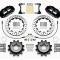 Wilwood Brakes Forged Narrow Superlite 4R Big Brake Rear Brake Kit For OE Parking Brake 140-12878-D