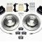 Wilwood Brakes Combination Parking Brake Caliper 1Pc Rotor Rear Brake Kit 140-12049