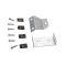 AMD Console Mounting Brackets, 2 Piece Set, Automatic Transmission, 66-67 Chevelle El Camino P-KM02013