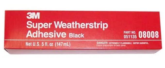 AMD 3M Black Weatherstrip Adhesive J-3M08008