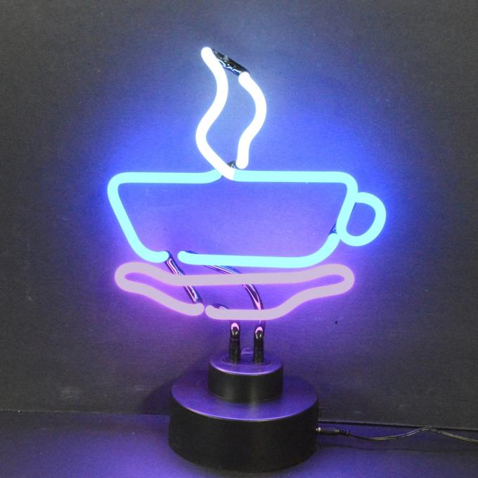 Neonetics Neon Sculptures, Coffee Cup Neon Sculpture