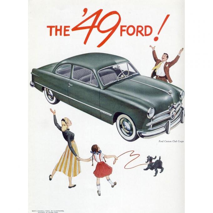 Dennis Carpenter Sales Brochure - 1949 Ford Car CA-4922