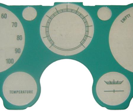 Woodall Industries Instrument Lens w/ Gauges w/o Tach 460-4067-31