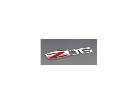 Corvette Side Fender Emblem, Z06, 2006-2013