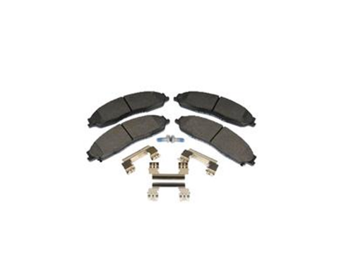 Corvette Brake Pad Kit, Front Axle, AC Delco, 2003-2013