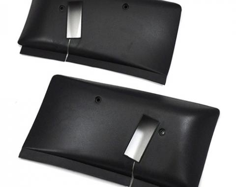 Camaro Roof Headliner Shoulder Seat Belt Retractor Covers for T-top Models, 1978-1981