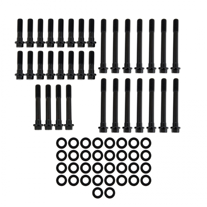 Corvette ARP/Edelbrock Cylinder Head Bolt Kit, 1963-1982