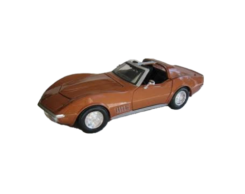 Corvette 1970 Coupe Bronze 1/24 Diecast