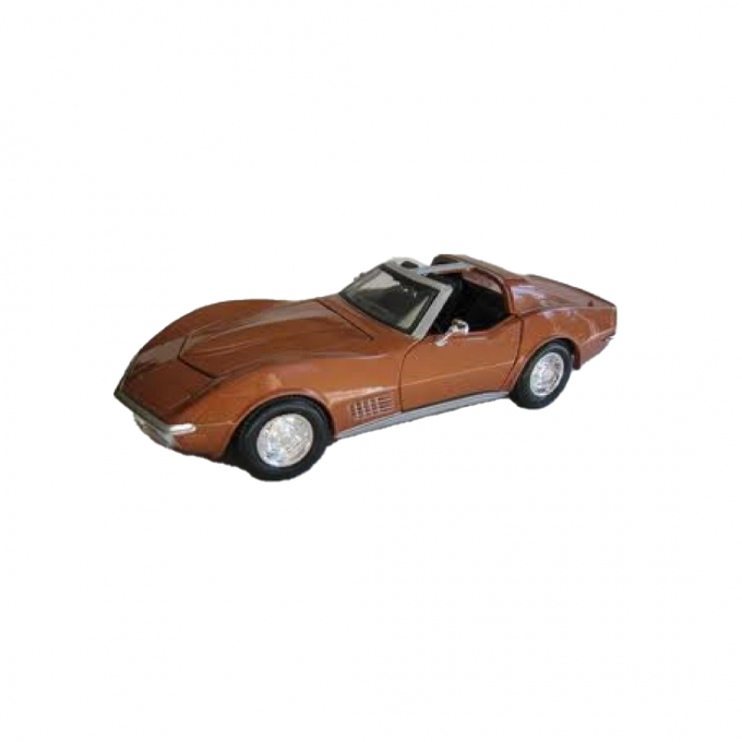 Corvette 1970 Coupe Bronze 1/24 Diecast