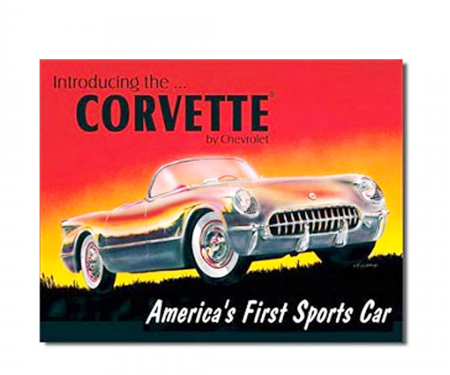 Corvette 53'  Tin Sign