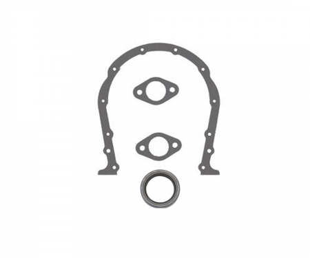 Corvette Edelbrock Timing Cover Gasket Set, 1963-1982