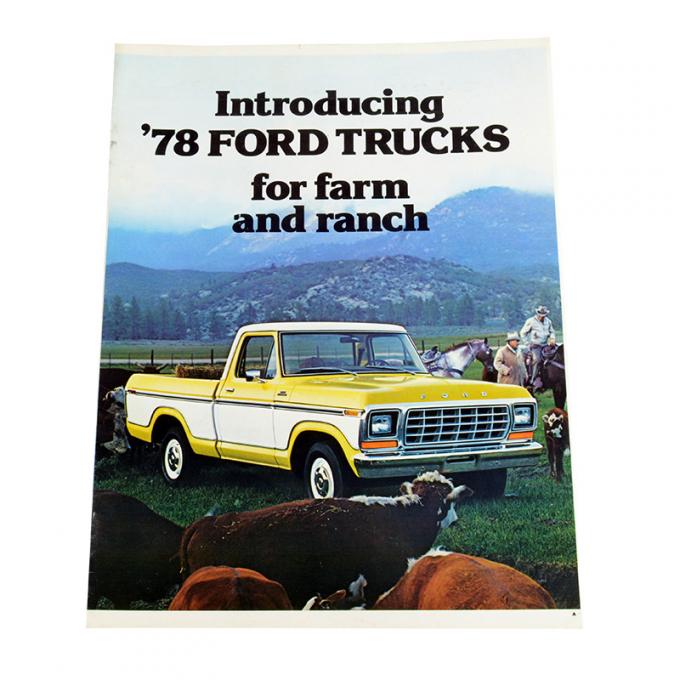 Dennis Carpenter Introducing 1978 Ford Trucks for Farm and Ranch - 1978 Ford Truck TR-7831