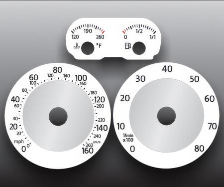 Whitegauges 2005-2008 VW Jetta White Face Gauges 0508VJ-374