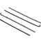 Montco Inc / Repops Front Door Beltline Window Felts, Black, 4pcs, 57-60 F100 F250 F350 Pickup R-FT103