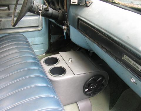 Classic Consoles King Konsole with Speakers Universal Truck Floor Console F/GMTRK-RIDER-SPEAKER