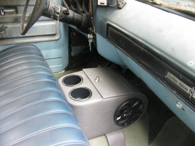 Classic Consoles King Konsole with Speakers Universal Truck Floor Console F/GMTRK-RIDER-SPEAKER