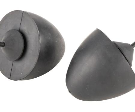 Classic Performance Rubber Bump Stop for 1960-1972 Chevy 1/2 Ton Truck, Upper, Black 377