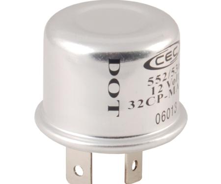Dennis Carpenter Turn Signal Flasher - 1963-96 Ford Truck, 1966-96 Ford Bronco, 1960-92 Ford Car C6AZ-13350-B
