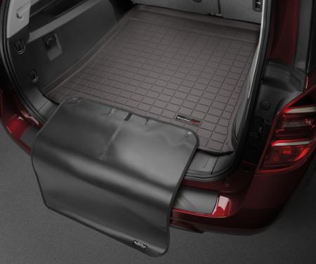 Weathertech 431073SK, Cargo Area Liner, Raised Edges, Cocoa, Custom Blended TPO (Thermopolyolefin), Non-Skid, With Bumper Protector
