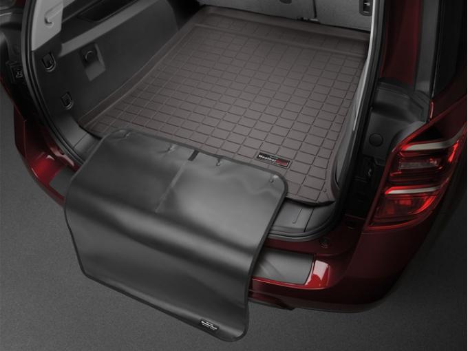 Weathertech 43508SK, Cargo Area Liner, Raised Edges, Cocoa, Custom Blended TPO (Thermopolyolefin), Non-Skid, With Bumper Protector