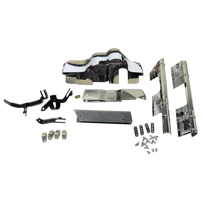 Corvette Ignition Shield Set, Fuel Injection, 27 Piece, 1960