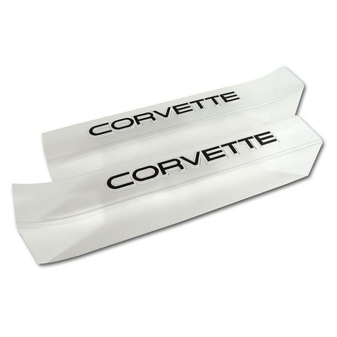 Corvette Sill Ease, Clear with Corvette, 1988-1989