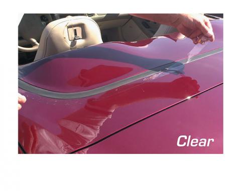 Corvette Deck Lid Protector, Soft Top Clear, 1968-1975
