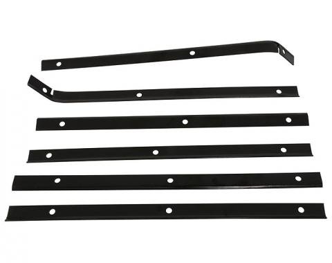 Corvette Weatherstrip Retainer Kit, Convertible Top 6 Piece, 1956-1962