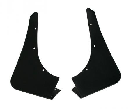 Corvette Splash Guards, Front, 1991-1996