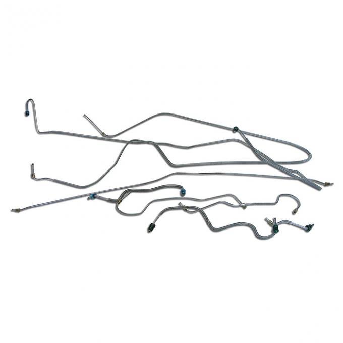 Corvette Brake Line Set, with Power Brakes, 1970-1973