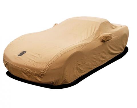 Corvette Car Cover, Premium Flannel, Tan, (Except Z06), 2005-2013