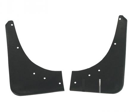 Corvette Splash Guards, Front, 1984-1990