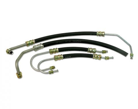 Corvette Power Steering Hose Kit, Big Block, 1966-1974