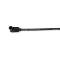Taylor Cable 1960-92 MOPAR Small Block V8 8mm Spiro-Pro Spark Plug Wire Set, Black, 180&deg; Spark Plug Boot Angle 74071