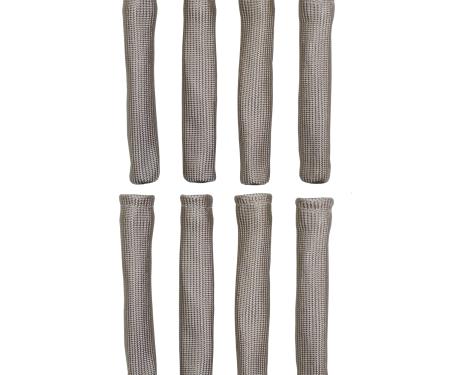 Taylor Cable Space Age Spark Plug Boot Protectors, Silver, 8 Pack 2524