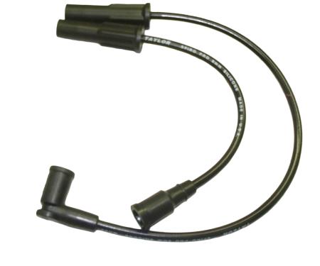 Taylor Cable 2008-17 V-Twin Victory (except Octane) 8mm Spiro-Pro Custom Fit Motorcycle Spark Plug Wire Set, Black, 180° Spark Plug Boot Angle 10063