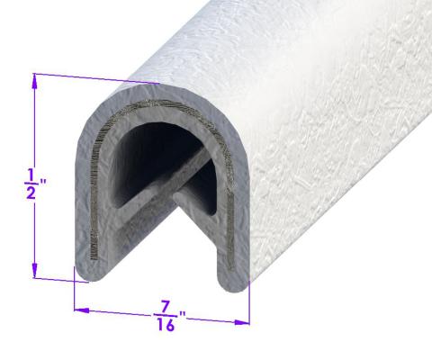 Metro Moulded Parts Off-White, Push-on Windlace LP 200-I