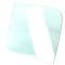 AMD Door Glass, Green Tint, LH or RH, 48-52 Ford F1 F2 550-4548-T