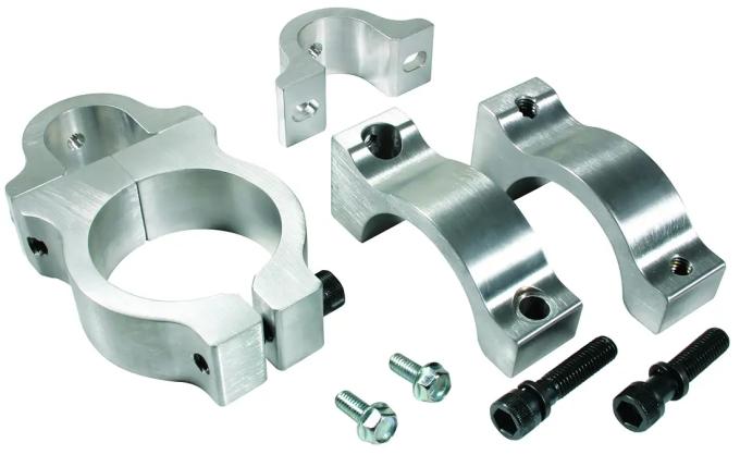 Classic Performance 3" Deluxe Rear Billet Swaybar Mounts with 1-1/8" Greasable Bushing, Machined RBM-DKM285
