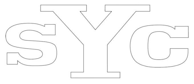 AMD Headrest Decals "SYC" for Yenko, 69 Camaro K-SK302