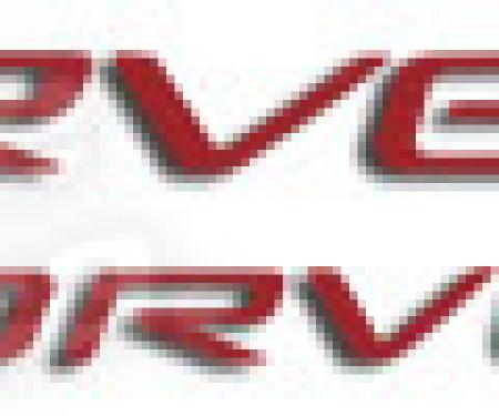 Corvette Corvette Lettering Kit, Front & Rear, 1997-2004