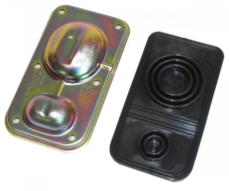 Chevelle Brake Master Cylinder Cover, With Power Disc Brakes, 1970-1972