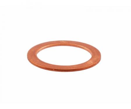 Dennis Carpenter Master Cylinder Gasket Outlet - Copper - 1939-60 Ford Truck, 1939-48 Ford Car   91A-2151